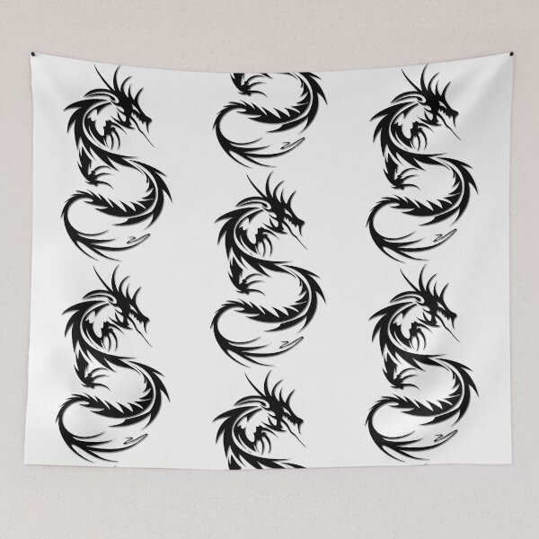 Item preview, Be strong as a dragon tattoo   designed and sold by reddantonetta.