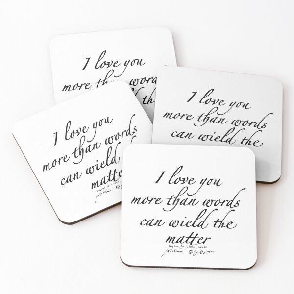 Item preview, Shakespeare's Words of Love designed and sold by kanjidesign.