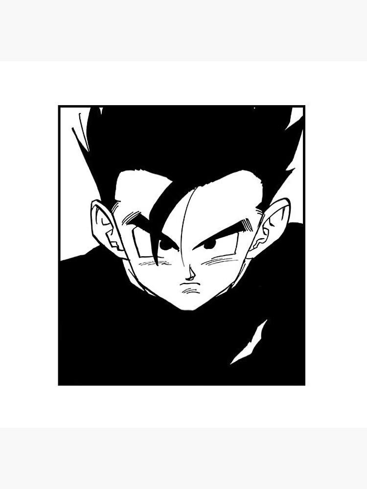 Dragon Ball z Manga page - Gohan Art Board Print by Hierax