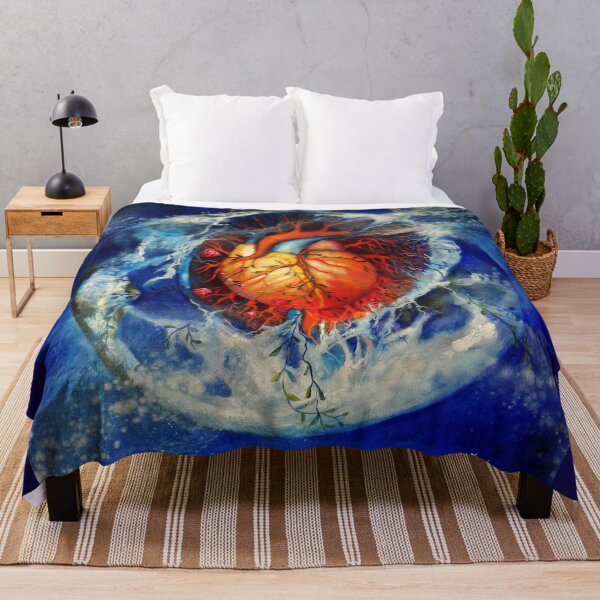 Item preview, Flaming heart of Mother Earth designed and sold by KaterynaTka.