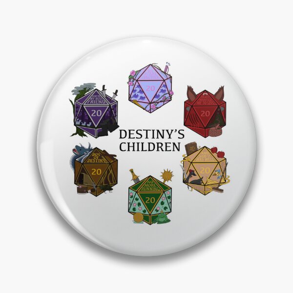 Item preview, Neverafter Destinys Children D20 Dice Set  designed and sold by citrinecreates.