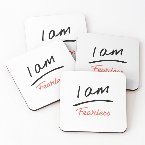 Item preview, Fearless Synonym,  I am Fearless Quotes designed and sold by haRexia.