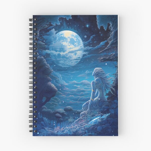 Item preview, Blue angel in a alien jungle planet designed and sold by Device VN.