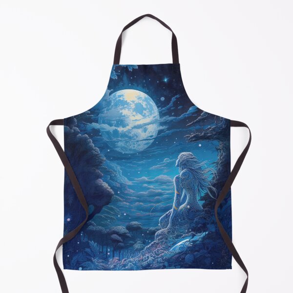 Item preview, Blue angel in a alien jungle planet designed and sold by Device VN.
