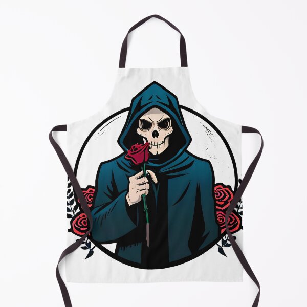 Item preview, The Elegance of Death - A Single Rose in the Grim Reaper's Hand designed and sold by GalihDA.