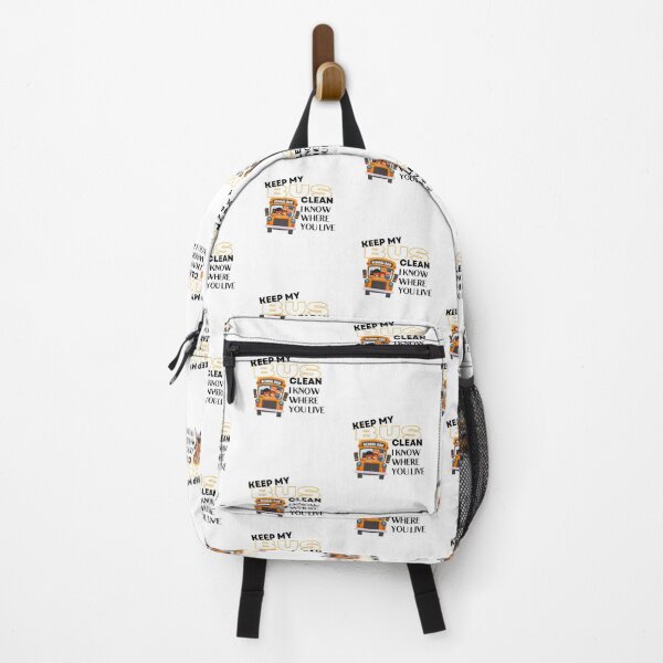 Item preview, keep my bus clean i know where you live designed and sold by TThousand.