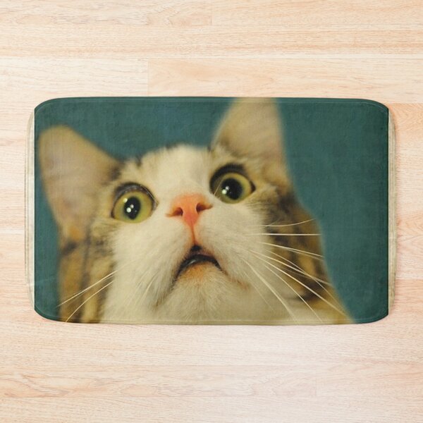 Item preview, Funny Cat Are You Pooping Poster designed and sold by heatherdickes.