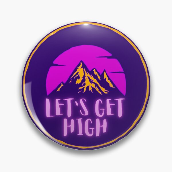 Item preview, Let's Get High Mountain  designed and sold by TeeKid.