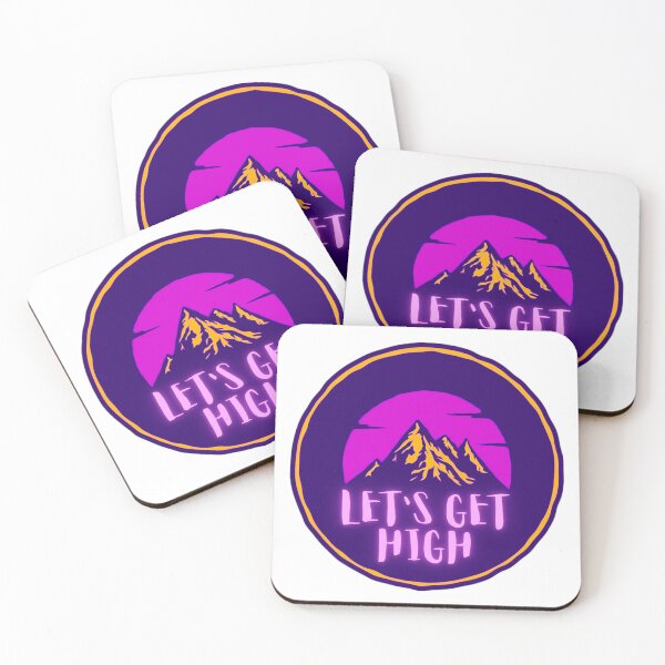 Item preview, Let's Get High Mountain  designed and sold by TeeKid.