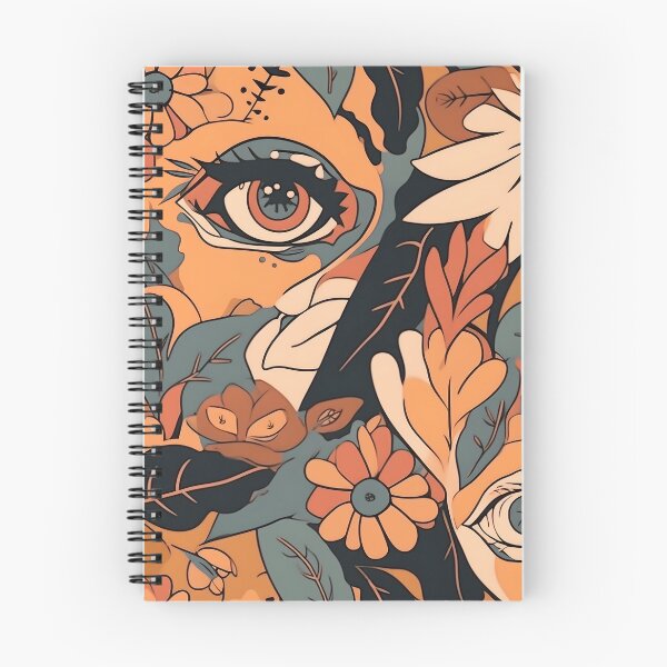 Item preview, Abstract Eyes and Flower Pattern designed and sold by Seetears.