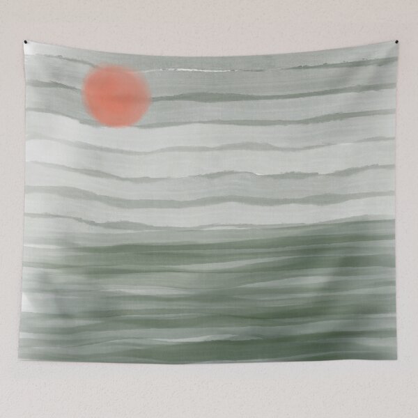 Item preview, Cloudy day at sea designed and sold by Thalia Roman.