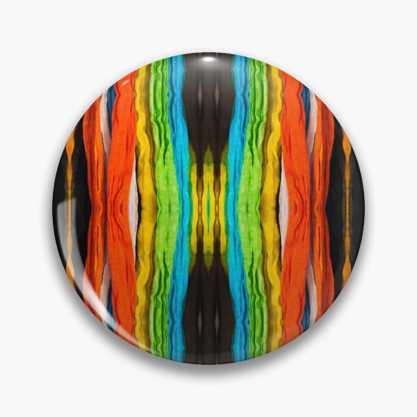 Artikelvorschau, Brightly Dyed Colorful Fabric Kaleidoscope Pattern 3 entworfen und verkauft von Swabcraft.