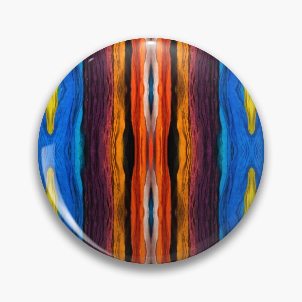 Artikelvorschau, Brightly Dyed Colorful Fabric Kaleidoscope Pattern 4 entworfen und verkauft von Swabcraft.