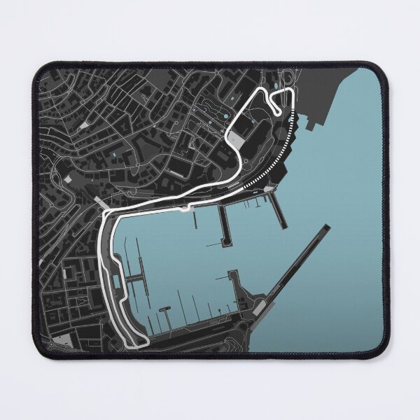 Item preview, Monaco Grand Prix | Formula 1 Prints | Track Map Poster | Gifts For Him | Gifts For Her | F1 Map Print designed and sold by MoshoboMakes.