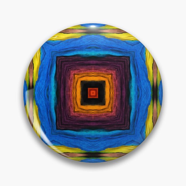 Artikelvorschau, Brightly Dyed Colorful Fabric Kaleidoscope Pattern 5 entworfen und verkauft von Swabcraft.