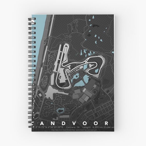 Item preview, Circuit Zandvoort, Dutch Grand Prix | F1 Poster | Formula 1 Track Prints | Gifts For Him | Gifts For Her | F1 Circuit Map designed and sold by MoshoboMakes.