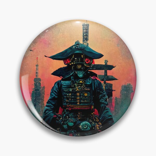 Item preview, Neo Bushido - Cyberpunk Samurai designed and sold by ArkMinted.