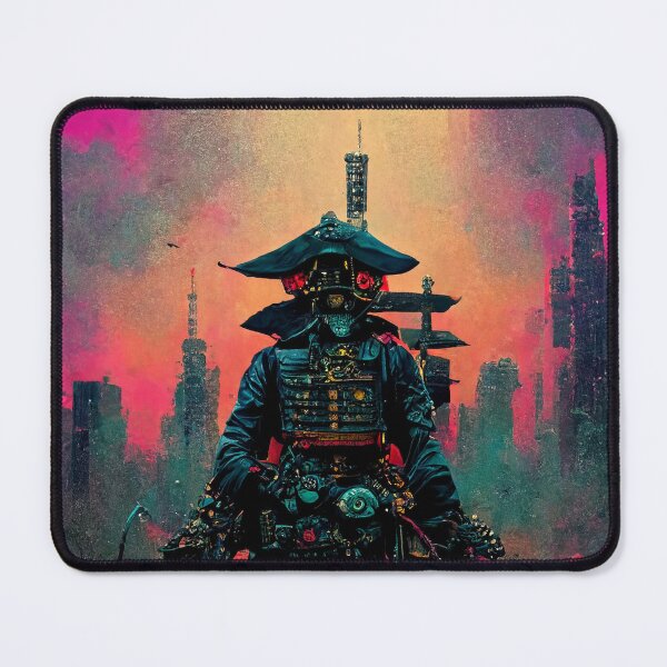 Item preview, Neo Bushido - Cyberpunk Samurai designed and sold by ArkMinted.
