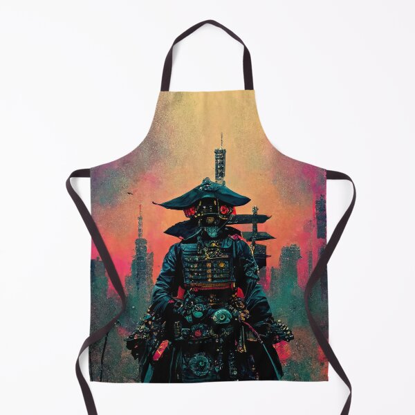 Item preview, Neo Bushido - Cyberpunk Samurai designed and sold by ArkMinted.