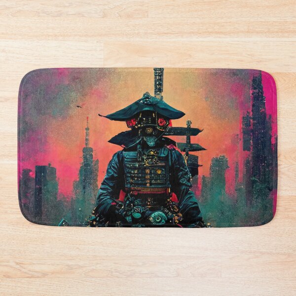 Item preview, Neo Bushido - Cyberpunk Samurai designed and sold by ArkMinted.