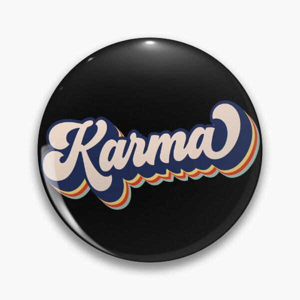 Item preview, Karma What Goes Around Comes Around Retro Karma Gear designed and sold by DynamicDesign.