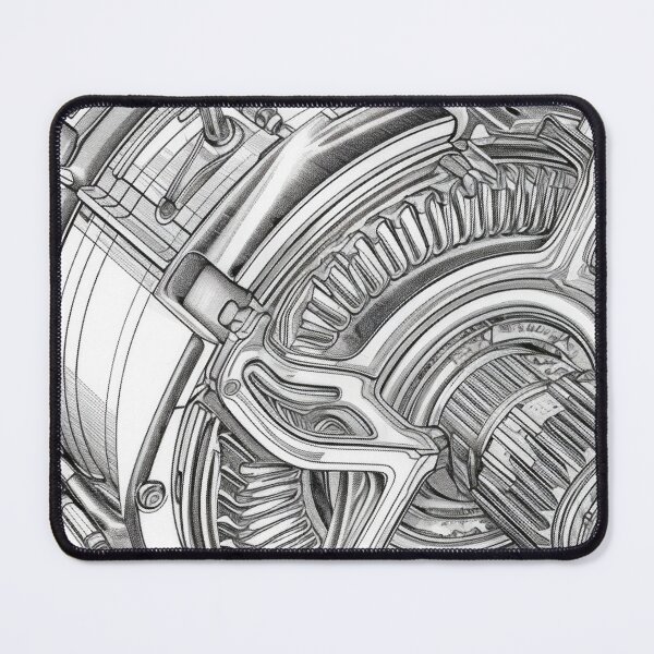 Item preview, Electro magnetic Motor Design - Innovative and Futuristic Art for Tech Enthusiasts designed and sold by Dream-Palette.