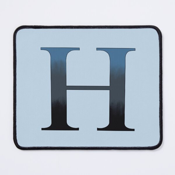 Item preview, Blue to Black Letter H designed and sold by Lady-Lilac.