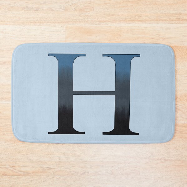 Item preview, Blue to Black Letter H designed and sold by Lady-Lilac.