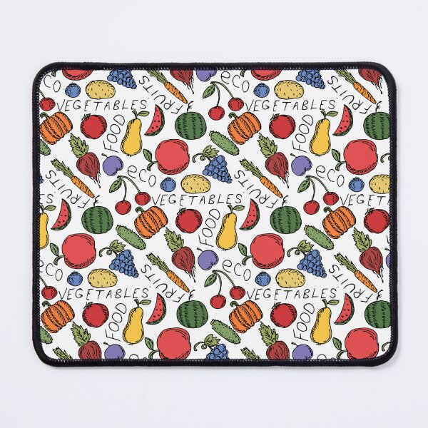 Item preview, Hand Drawn Fruits and Vegetables Pattern designed and sold by creative321.
