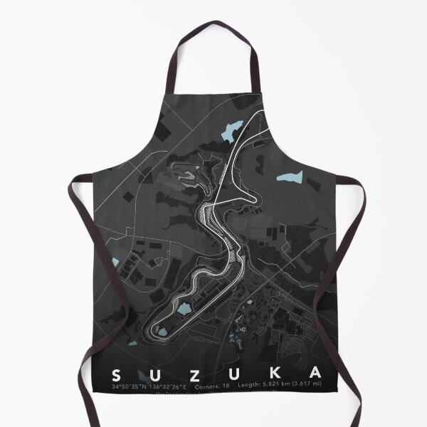 Item preview, Suzuka Circuit, Japanese Grand Prix | F1 Poster | Formula 1 Track Prints | Gifts For Him | Gifts For Her | F1 Circuit Map designed and sold by MoshoboMakes.