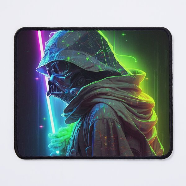 Item preview, Neon warrior with light saber designed and sold by Yoashop.