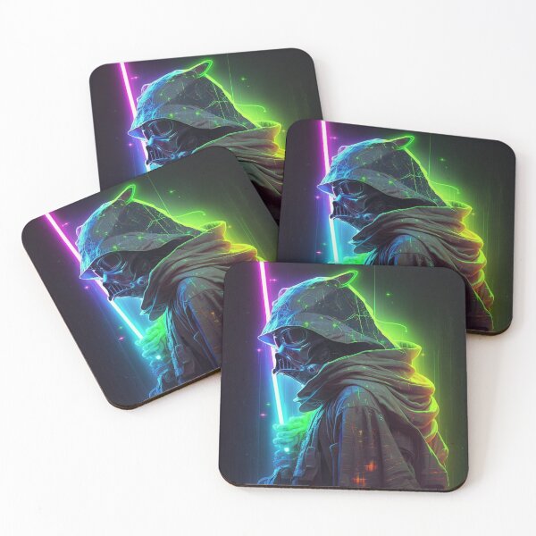 Item preview, Neon warrior with light saber designed and sold by Yoashop.