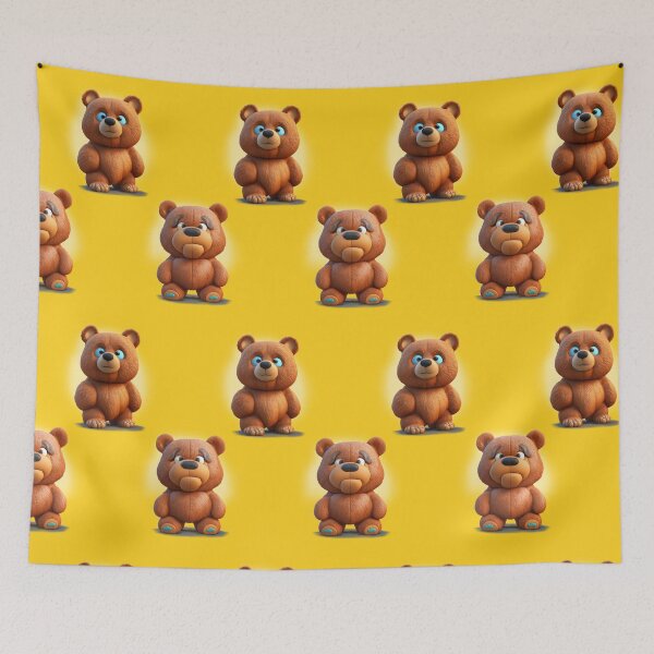 Item preview, Cool Teddy Bear  designed and sold by Digi Artworks Store.