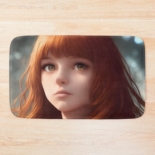 Item preview, Ani-Manga Girl, Ginger Hair designed and sold by Ani-MangaArt.