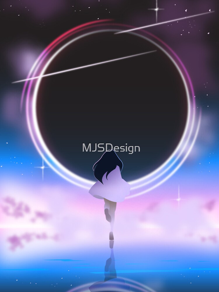 Thumbnail 4 of 4, iPhone Case, BLACK HOLE designed and sold by MJSDesign.