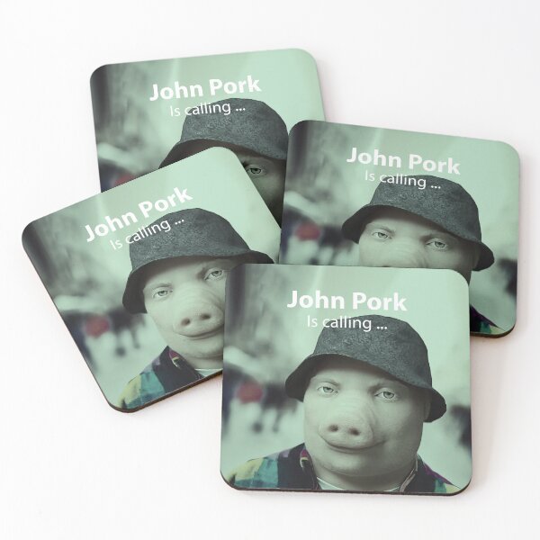 Item preview, John Pork, John Pork Is Calling designed and sold by palmwillow.