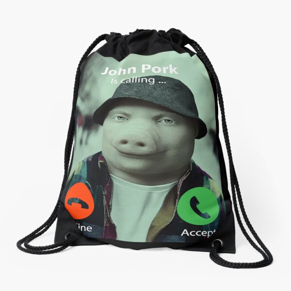 John Pork Is Calling Answer Call Phone Tote Bag