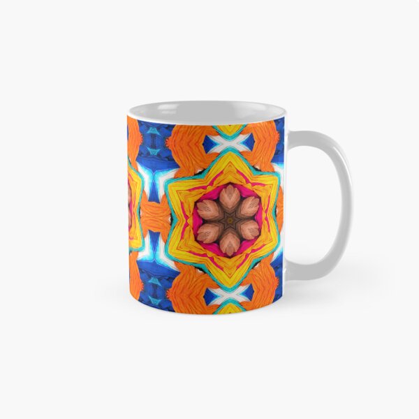 Artikelvorschau, Brightly Dyed Colorful Fabric Kaleidoscope Pattern 21 entworfen und verkauft von Swabcraft.