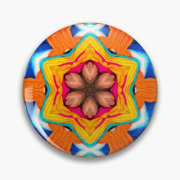 Artikelvorschau, Brightly Dyed Colorful Fabric Kaleidoscope Pattern 21 entworfen und verkauft von Swabcraft.