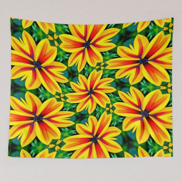 Item preview, Rainbow Daisy Pattern designed and sold by Patternflower.