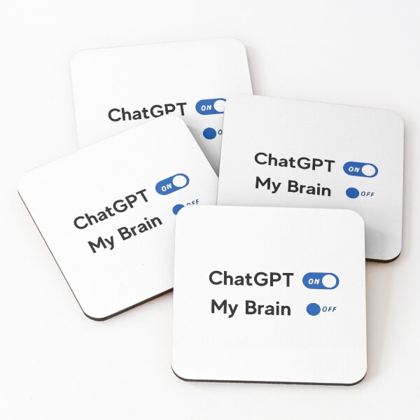 Item preview, Chat GPT On My Brain Off designed and sold by JL-TEESHOP.