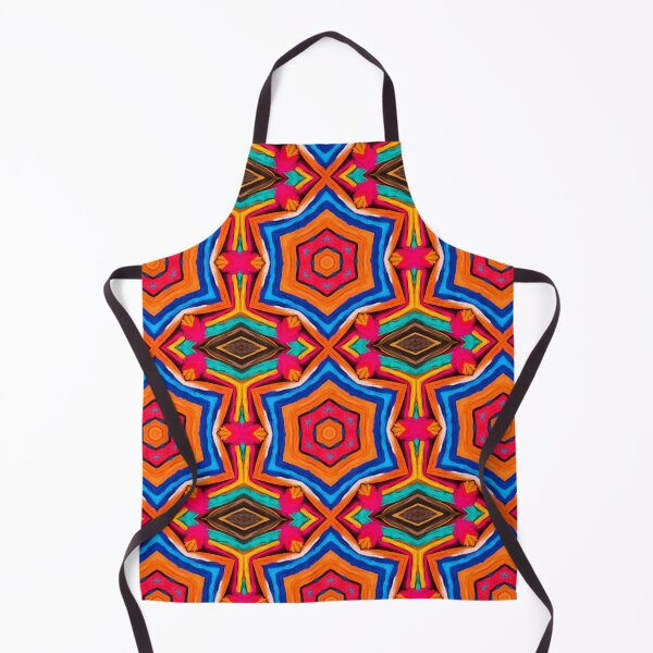 Artikelvorschau, Brightly Dyed Colorful Fabric Kaleidoscope Pattern 23 entworfen und verkauft von Swabcraft.