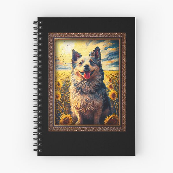 Item preview, Mudi Sunflower Painting Adorable Dog designed and sold by rafaeltto.