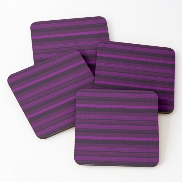 Item preview, Textured lilac and burgundy striped. designed and sold by marinaklykva.