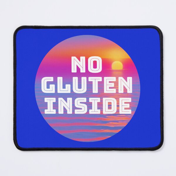 Item preview, 1970s Retro Sunset Design with the quote No Gluten Inside T-Shirt designed and sold by Paul Corps.