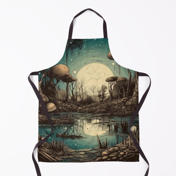 Item preview, Swamp Moon Art designed and sold by ThePrintHive.