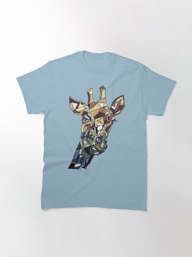 Alternate view of Cubism giraffe Classic T-Shirt