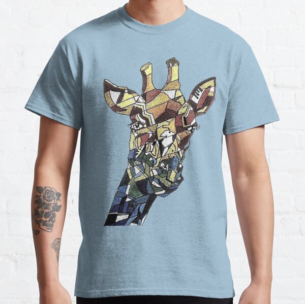 Cubism giraffe Classic T-Shirt