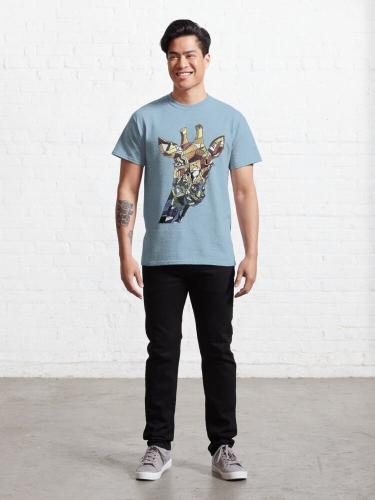 Alternate view of Cubism giraffe Classic T-Shirt