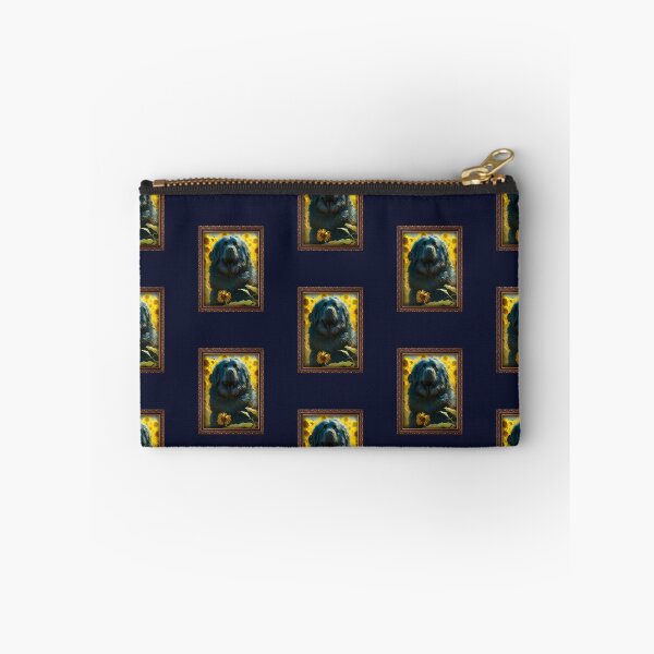 Item preview, Newfoundland Sunflower Painting Adorable Dog designed and sold by rafaeltto.